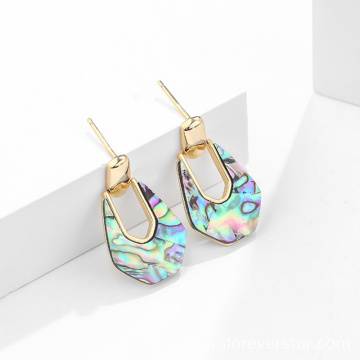 Abalone Shell of Pearl Earing 925